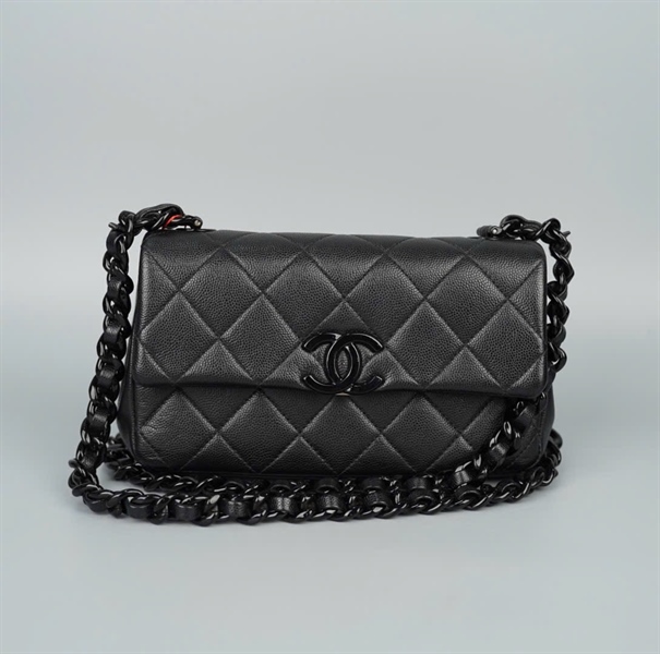 Túi Chanel Woc đen (31061781) sz20 KG+