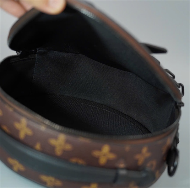 Túi LV Wheel Box Bag hoa nâu (BMC) +