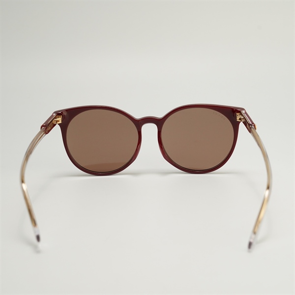 Mắt kính Gucci GG0488SA đỏ phối trắng trong KG+