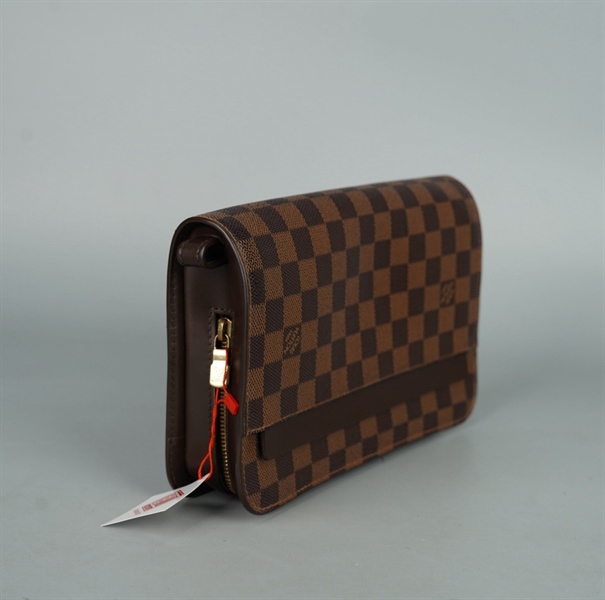 Túi LV Clutch ô vuông nâu (SN3089)sz24 (LT) KG+