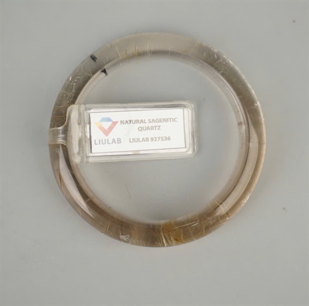 Vòng bản liền thạch anh tóc vàng 927536 KG+