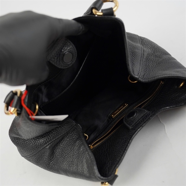 Túi Miu Miu Handle đen sz24 (HN) KG+