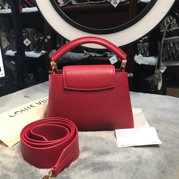 Túi LV vân đỏ 20cm +