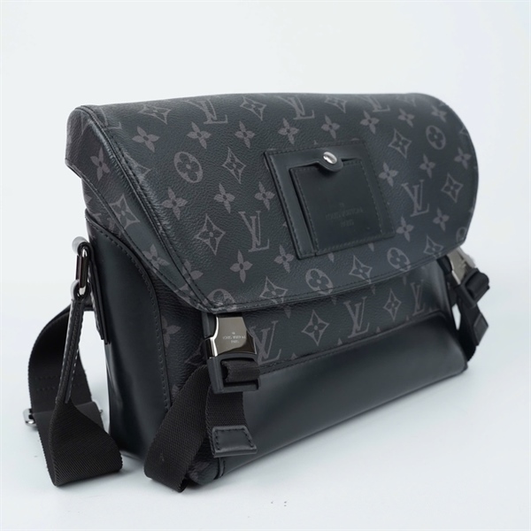 Túi LV đeo chéo hoa đen sz28 (BQ) KG+