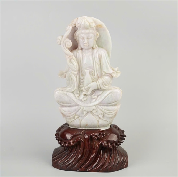 Tác phẩm cẩm thạch Quan Âm (248288) ( ko có sổ) KG+