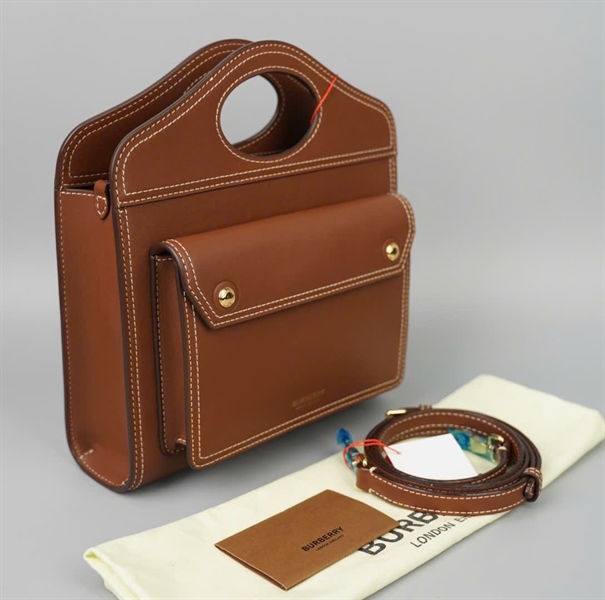 Túi BBR handle màu nâu sz23 KG+