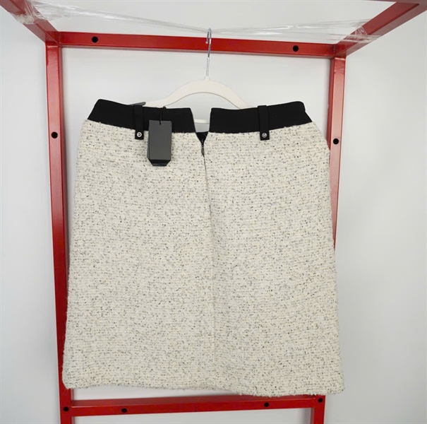 Sét bộ Maje trắng muối tiêu viền đen sz40 (KG) +