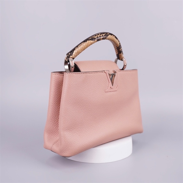 Túi LV capu hồng quai trăn sz26 (NO) KG+