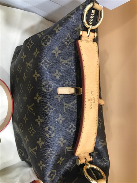 Túi LV Hoa Nâu 20cm+