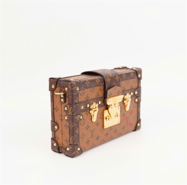 Túi LV Trunk hoa nâu size 20 (BMC) +