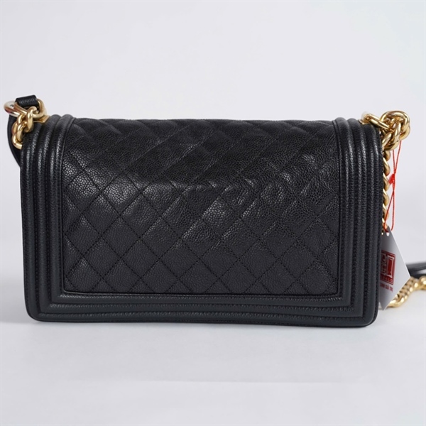 Túi Chanel Boy đen (23446679) sz25 KG+