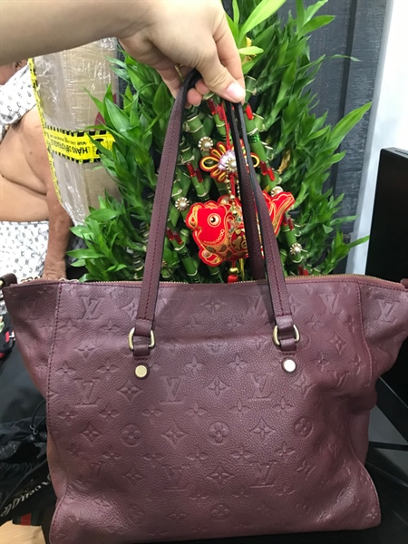 Túi LV Màu Đỏ Bầm+