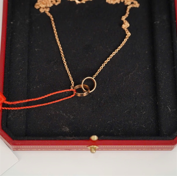 Dây Chuyền Cartier vàng 2 vòng (BQ) KG+