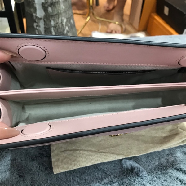 Túi GG hồng phấn 25cm+