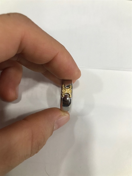 Nhẫn Trắng Bản To+