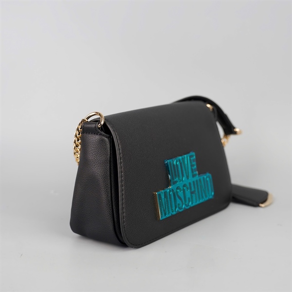 Túi Moschino đen sz25 +