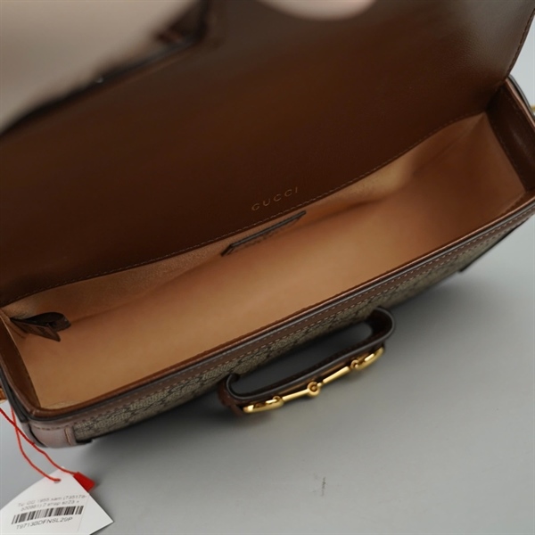 Túi GG 1955 xám (735178-520981) 2 strap sz23 +