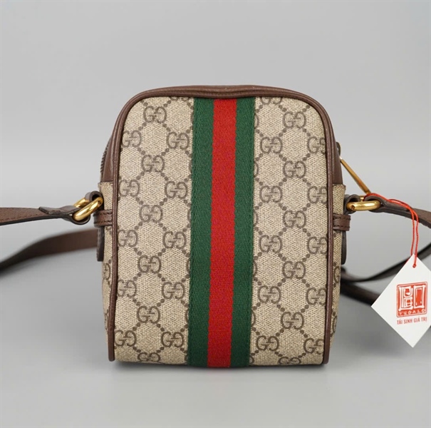 Túi GG Ophidia xám (598127520981) sz13 (BQ) KG+