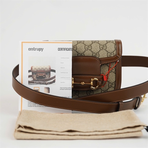 Túi GG Bumbag xám (B041225671) sz16 +