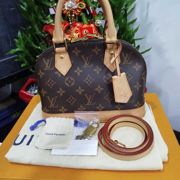 Túi LV Hoa Nâu+