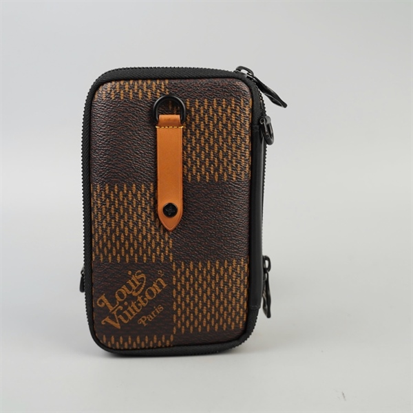 Túi LV nâu in hình rùa sz10 (BQ) KG+