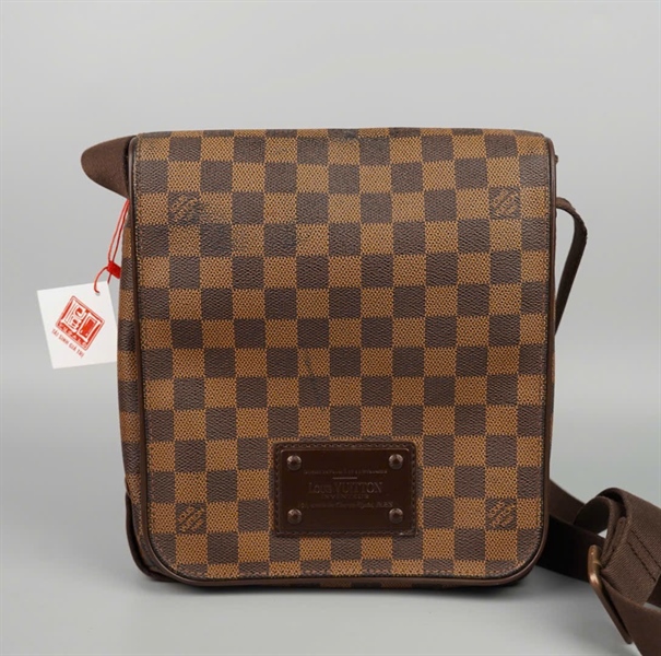Túi LV đeo chéo ô vuông nâu (SR3018) sz20 (HV) KG+