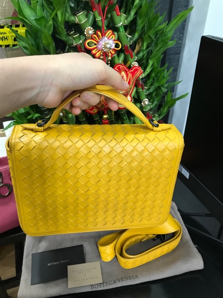 Túi Bottega Vàng KG+