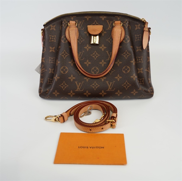 Túi LV hoa nâu kèm ổ khoá size 30cm +