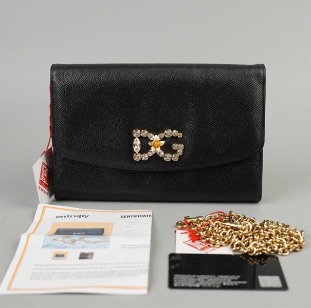 Túi D&G đen sz19 KG+