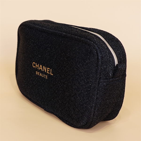 Túi Chanel đen lấp lánh KG+