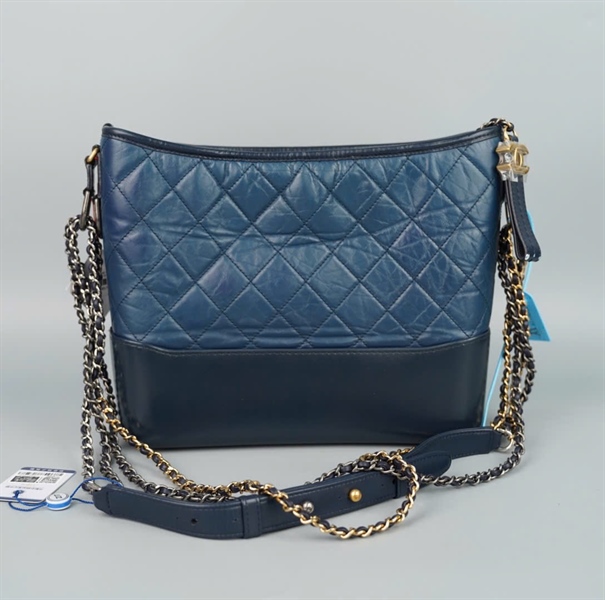 Túi Chanel Gab xanh (ALT-Tag) (27198816) sz26 KG+