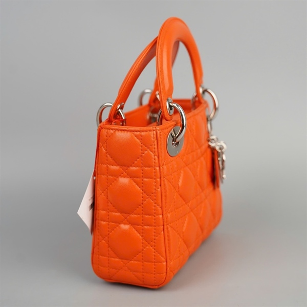 Túi Dior Lady cam sz Mini (BQ) KG+