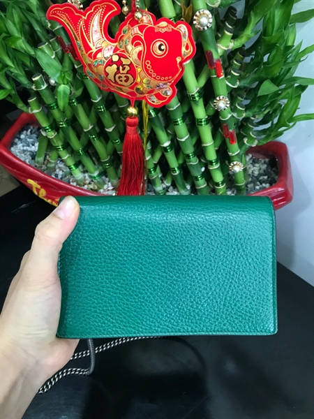 Túi GG Đầu Rồng Xanh Lá+