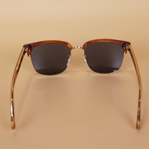 Kính đen GG gọng nâu đỏ KG+