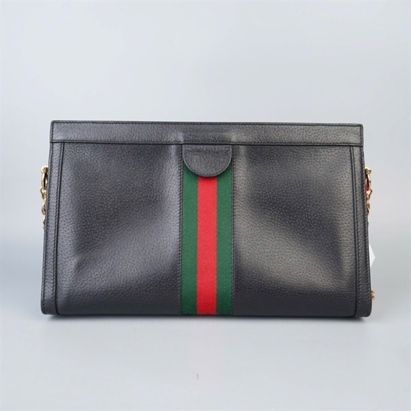 Túi GG Clutch Ophidia đen sz32 (BQ) KG+