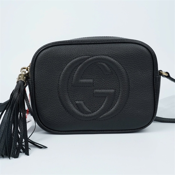 Túi GG Soho Disco đen (308364-520981) sz20 (BMC) KG+