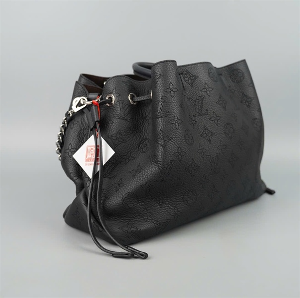 Túi LV Bella Tote hoa đen 2strap sz32 (BQ) KG+