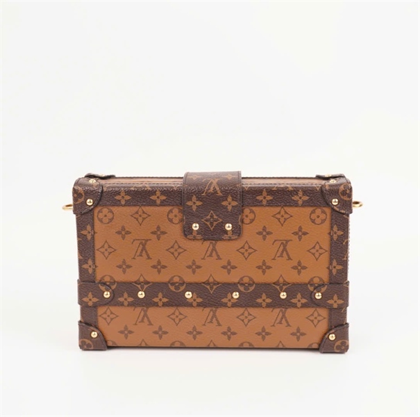 Túi LV Trunk hoa nâu size 20 (BMC) +