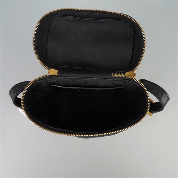 Túi YSL Vanity đen sz14 (ALT) KG+