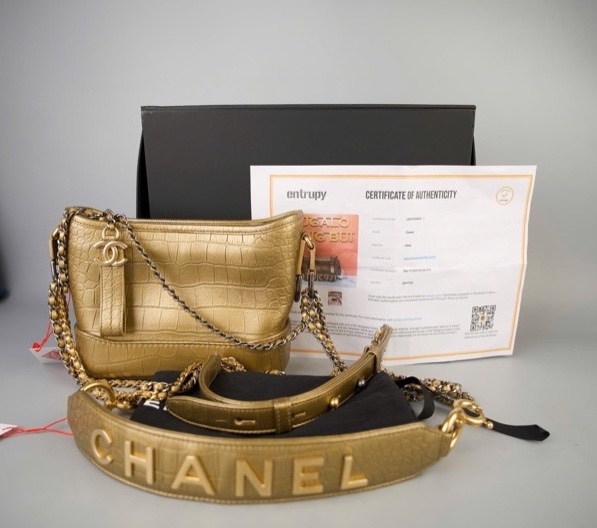 Túi Chanel Gab vàng (28147639) sz19 KG+