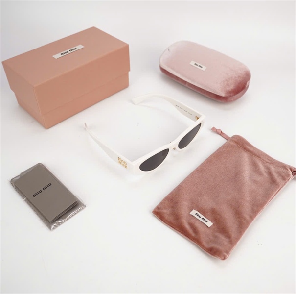 Kính Miu Miu trắng OMU03ZS KG+