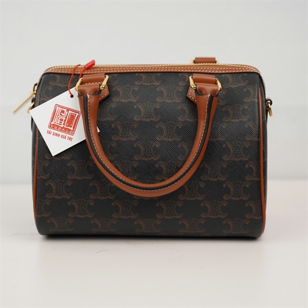 Túi Celine Boston nâu sz20 (A-T) KG+
