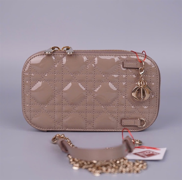 Túi Dior phone màu nude sz10 (BQ) KG+