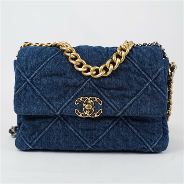 Túi Chanel 19 xanh (29895852) sz30 KG+