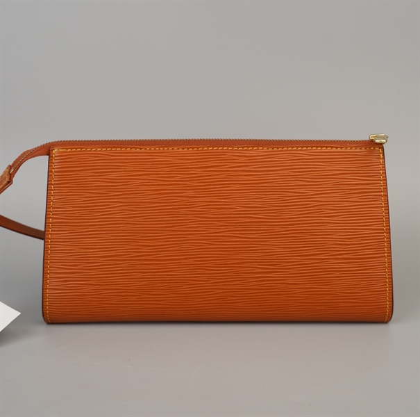 Túi LV Clutch vân cam sz24 +