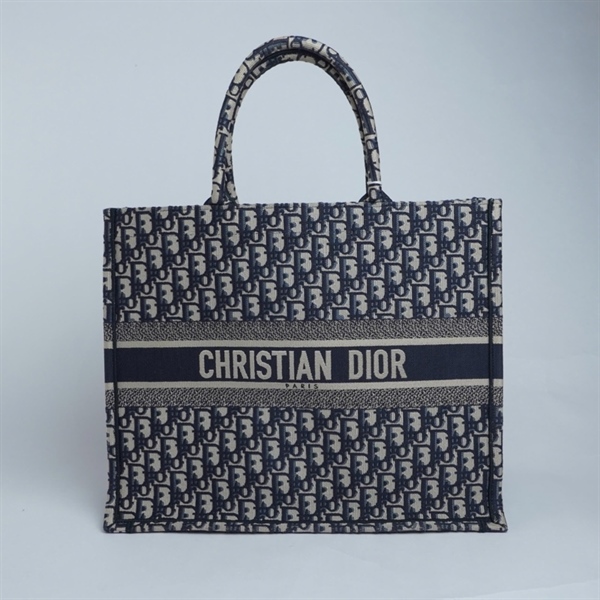 Túi Dior Tote xanh xám (50-MA-0242) sz42 (BQ) KG+