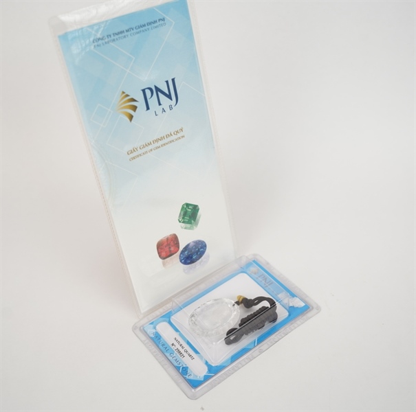 Mặt dây chúa thạch anh trắng 258821 KG+