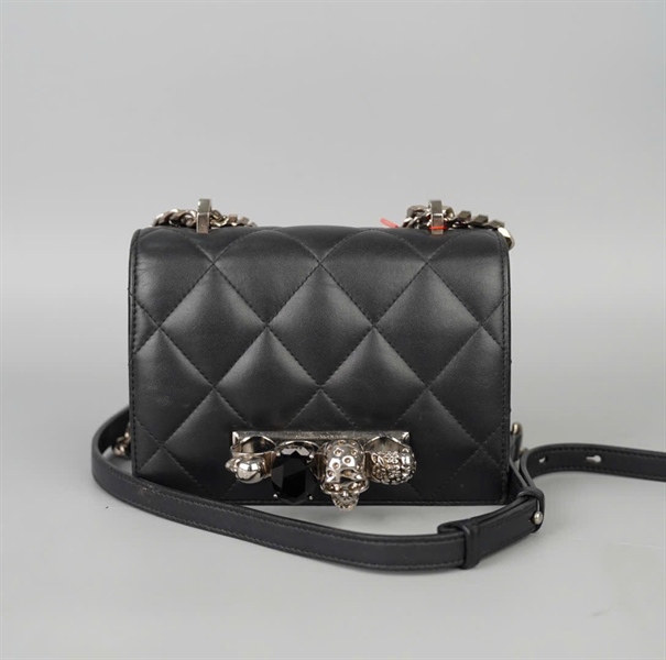 Túi Alexander Mcqeen đen sz18 (BQ) KG+