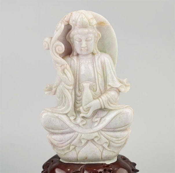 Tác phẩm cẩm thạch Quan Âm (248288) ( ko có sổ) KG+