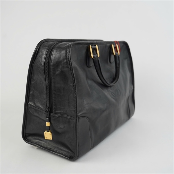 Túi Loewe Handle đen sz40 KG+